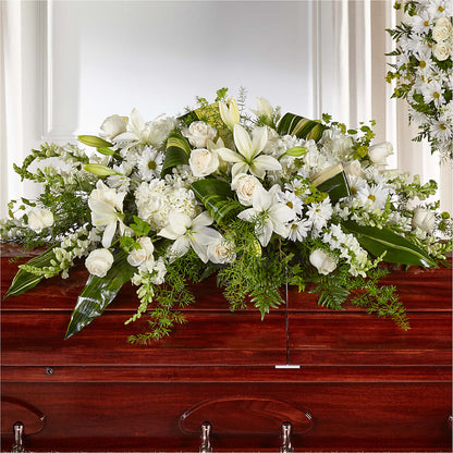 Abundance Casket Spray –  Sanford Floral Marketing, Sanford FL