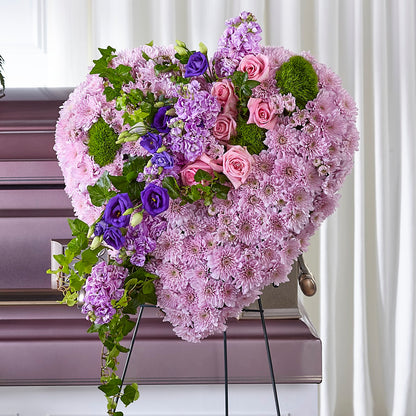 Treasured Love Standing Heart –  Sanford Floral Marketing, Sanford FL