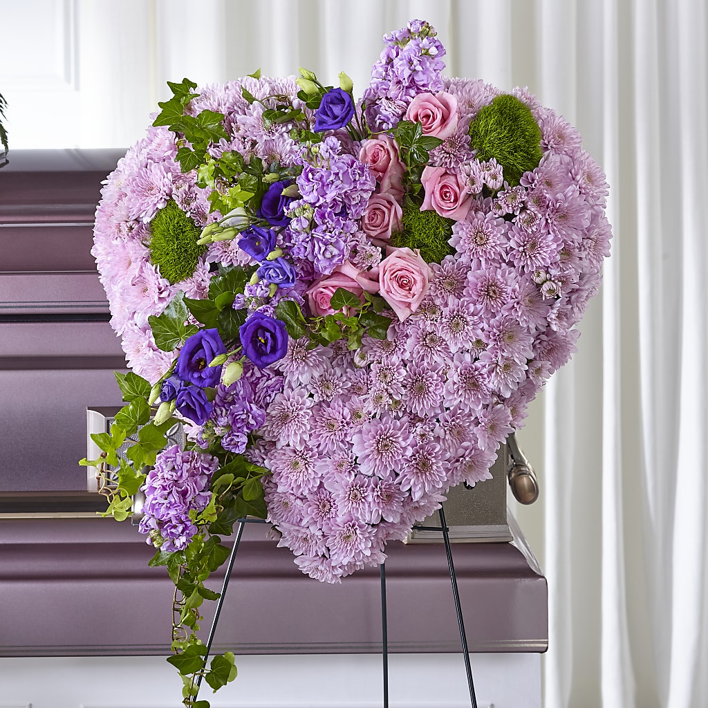 Treasured Love Standing Heart –  Sanford Floral Marketing, Sanford FL