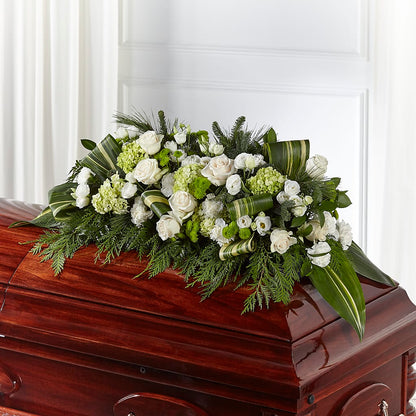 Hopeful Gesture Casket Spray –  Sanford Floral Marketing, Sanford FL