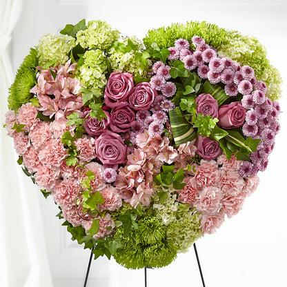 Heartwarming Standing Heart –  Sanford Floral Marketing, Sanford FL