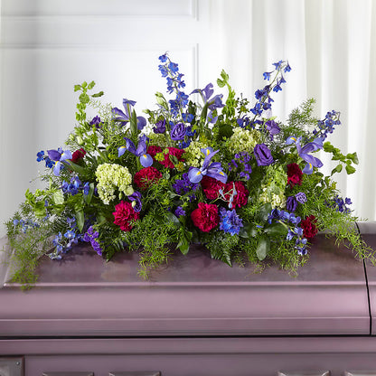 Always Treasured Casket Spray –  Sanford Floral Marketing, Sanford FL