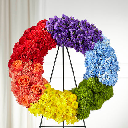 Circle of Love Wreath –  Sanford Floral Marketing, Sanford FL
