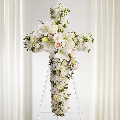 Spiritual Guidance Standing Spray –  Sanford Floral Marketing, Sanford FL