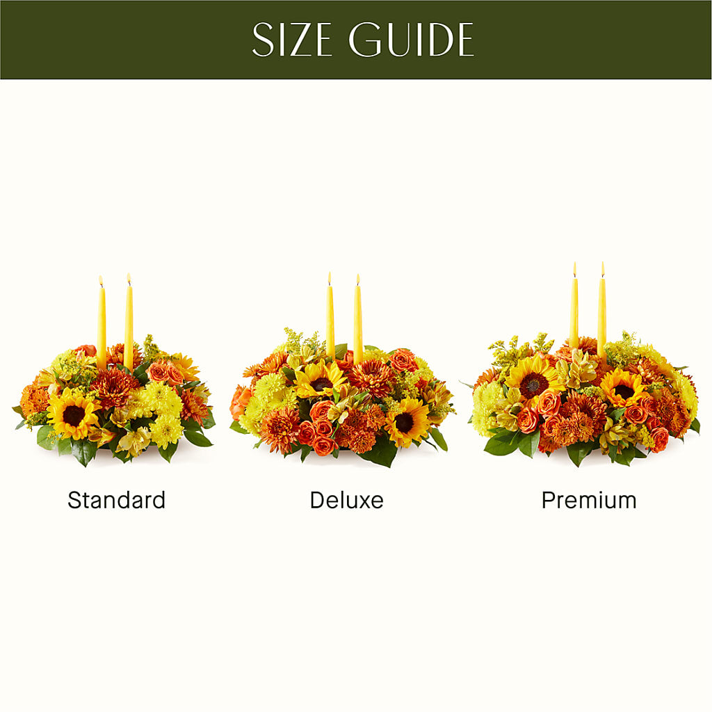Autumn Harmony Centerpiece –  Sanford Floral Marketing, Sanford FL