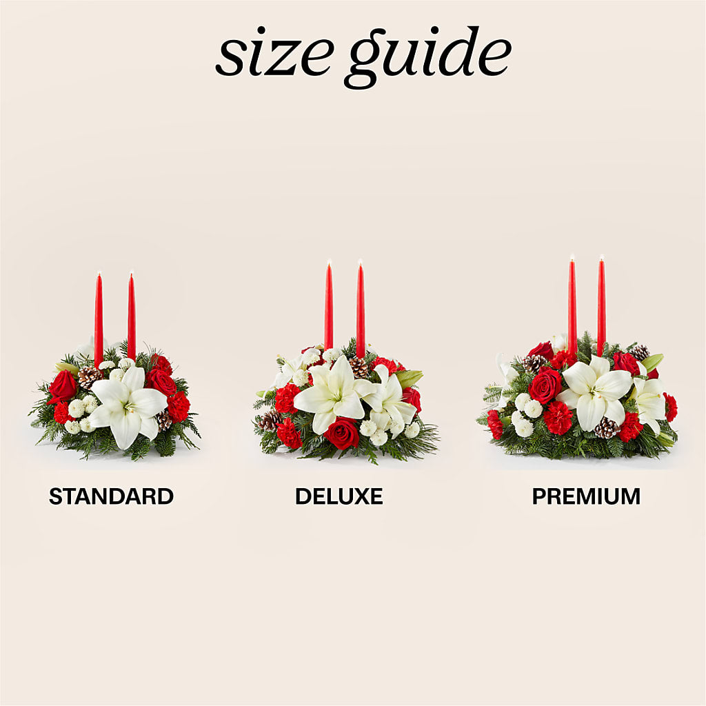 Seasonal Festivities Centerpiece –  Sanford Floral Marketing, Sanford FL