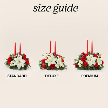 Seasonal Festivities Centerpiece –  Sanford Floral Marketing, Sanford FL