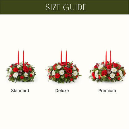 Holiday Soiree Centerpiece –  Sanford Floral Marketing, Sanford FL