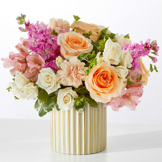 Paradise Bouquet with Ivory Vase –  Sanford Floral Marketing, Sanford FL