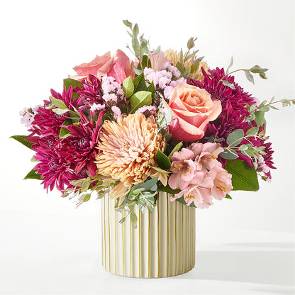 Berry Cobbler Bouquet with Ivory Vase –  Sanford Floral Marketing, Sanford FL