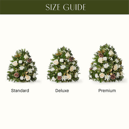 Snowed In Tree –  Sanford Floral Marketing, Sanford FL