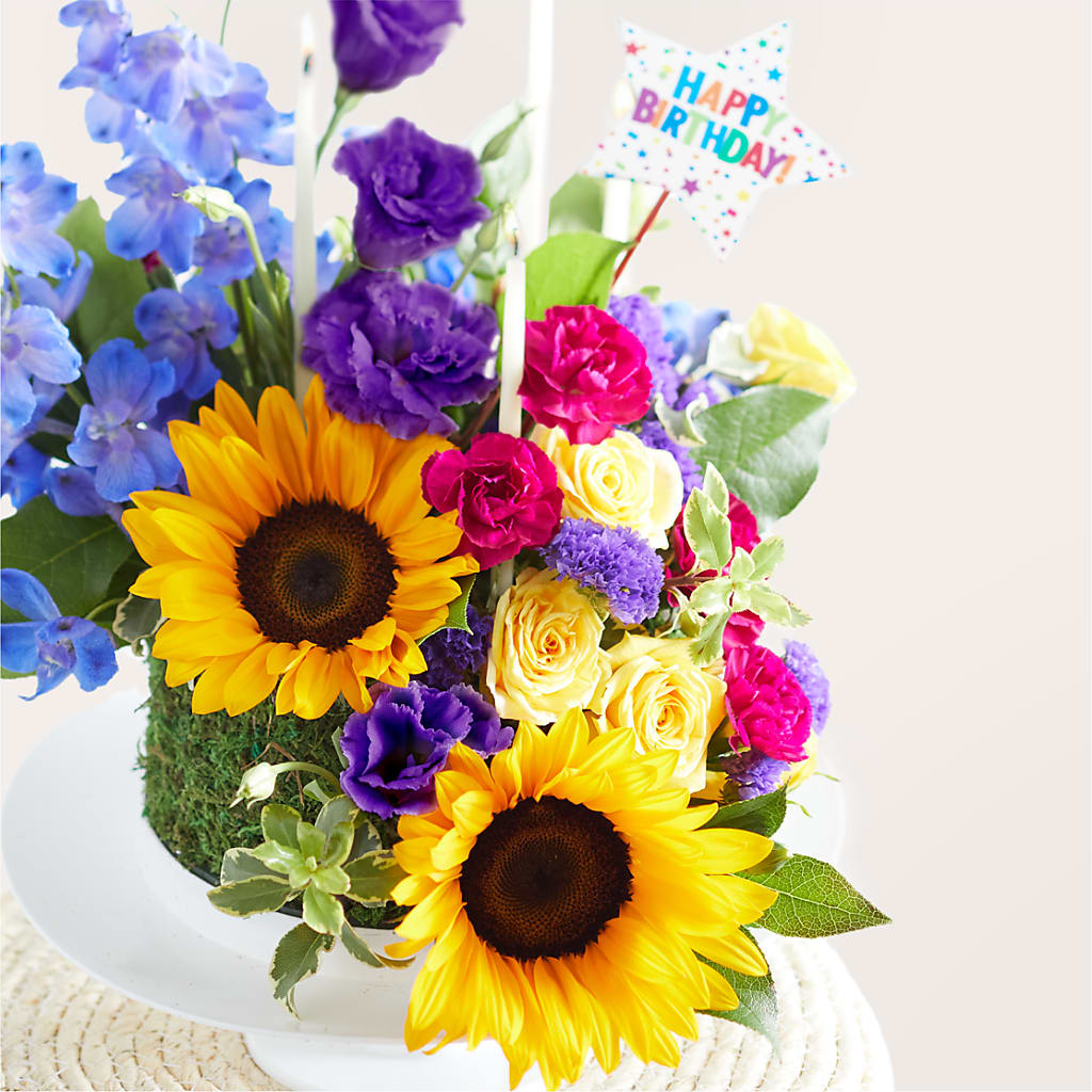 Star of the Day Floral Cake –  Sanford Floral Marketing, Sanford FL
