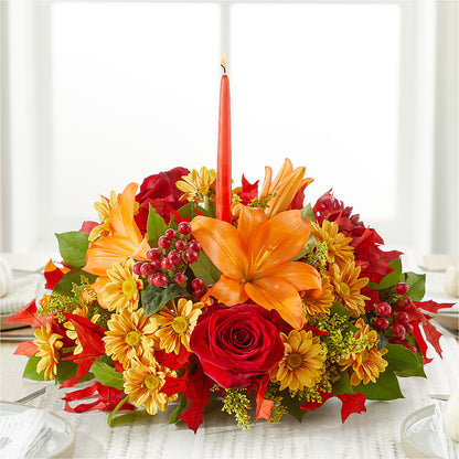 Autumn's Embrace Centerpiece –  Sanford Floral Marketing, Sanford FL