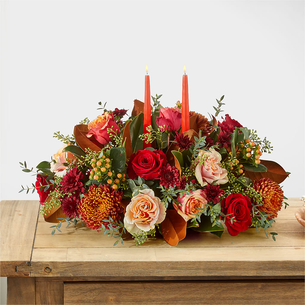 Gather Near Centerpiece –  Sanford Floral Marketing, Sanford FL