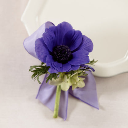 Purple Passion Boutonniere –  Sanford Floral Marketing, Sanford FL