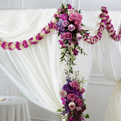 Color & Light Chuppah Decor –  Sanford Floral Marketing, Sanford FL