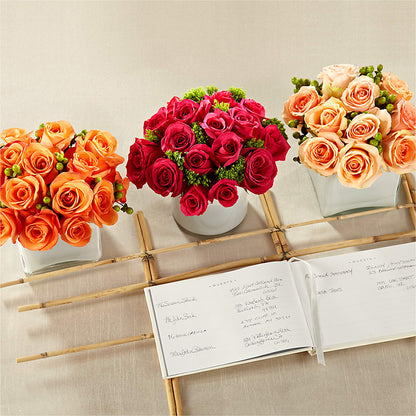 Dawn Rose Centerpiece –  Sanford Floral Marketing, Sanford FL