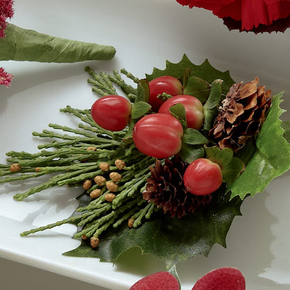Red Berry Boutonniere –  Sanford Floral Marketing, Sanford FL