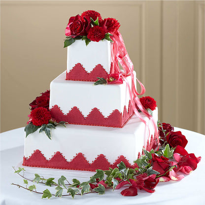 Forever Happiness Cake Decor –  Sanford Floral Marketing, Sanford FL